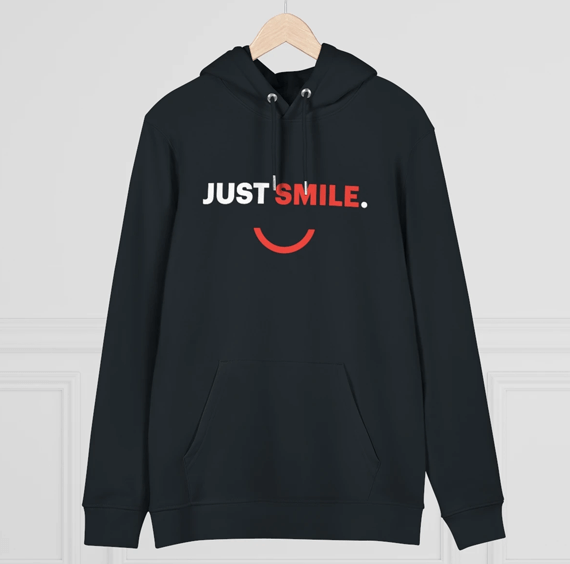 Load image into Gallery viewer, Just Smile Hoodie